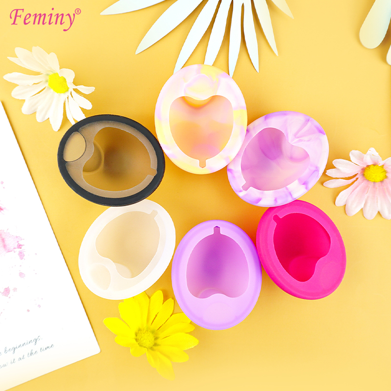 Menstrual Cup Silicone - 의료용 실리콘 생리컵 생리용 디스크 생리