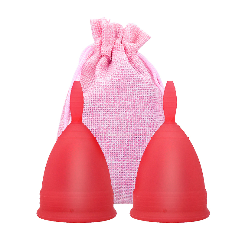 Menstrual Cup Silicone - 레이디 기간 실리콘 컵 업그레이드 된