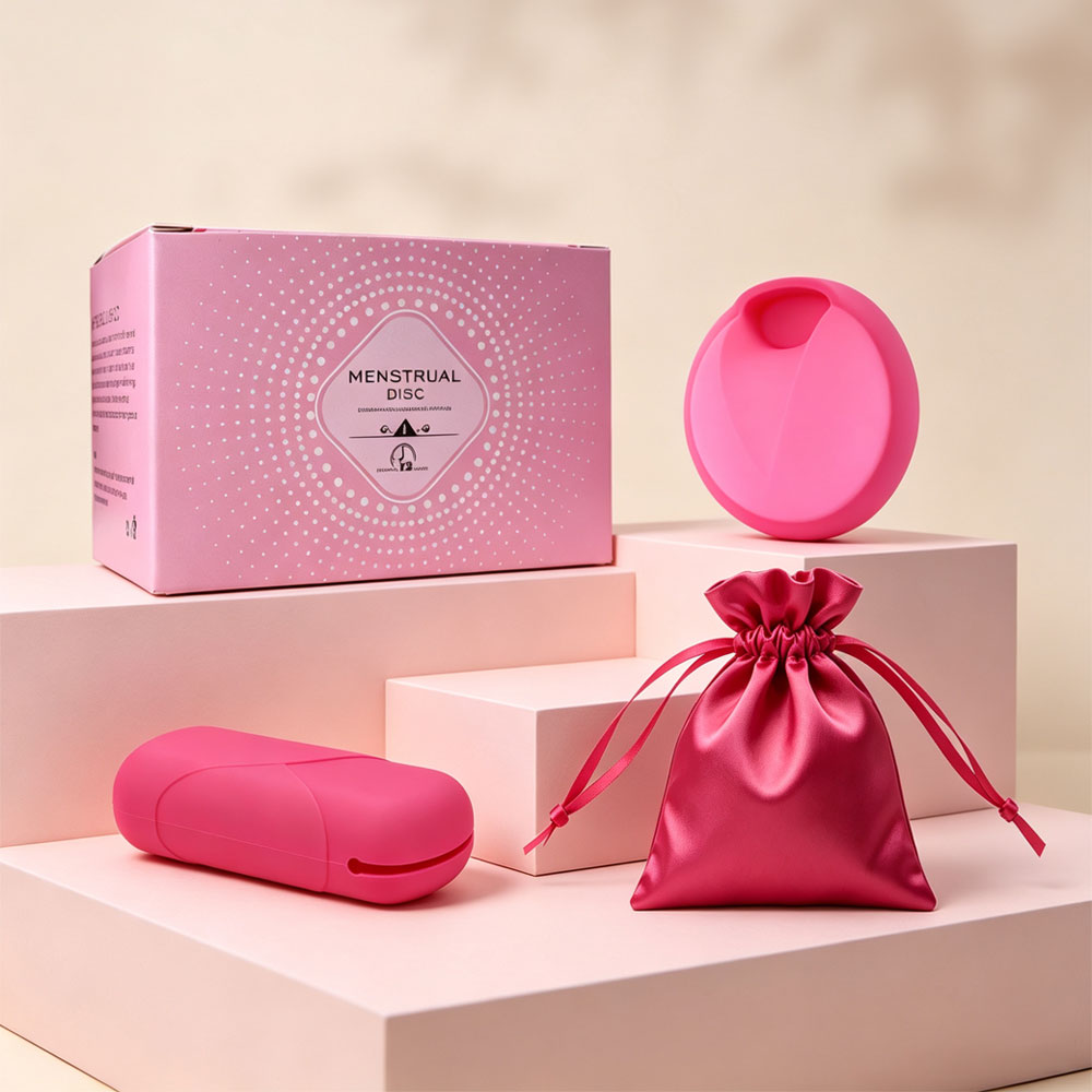 Menstrual Cup Silicone - 의료용 실리콘 생리컵 재사용 가능 부드러운