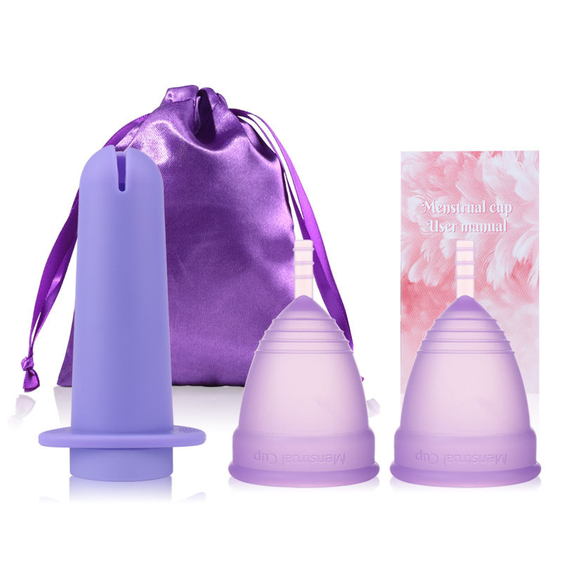 Menstrual Cup Silicone - 새로운 월경 컵 부스터 사용하기 쉬운