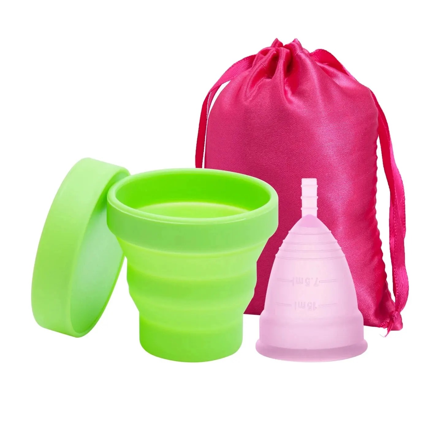 Menstrual Cup Silicone - 의료용 재사용 가능한 생리컵, 여성용 생리컵,
