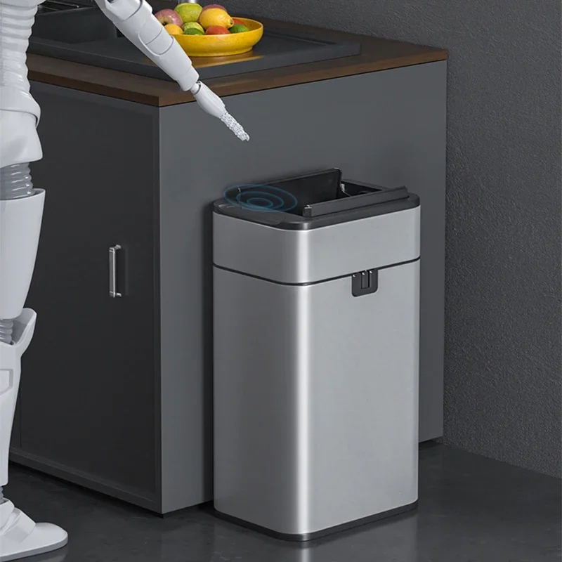 스테인레스 스틸 스마트 쓰레기통, 대용량 유도 쓰레기통 - Compost Bin Countertop 리뷰 및 가격