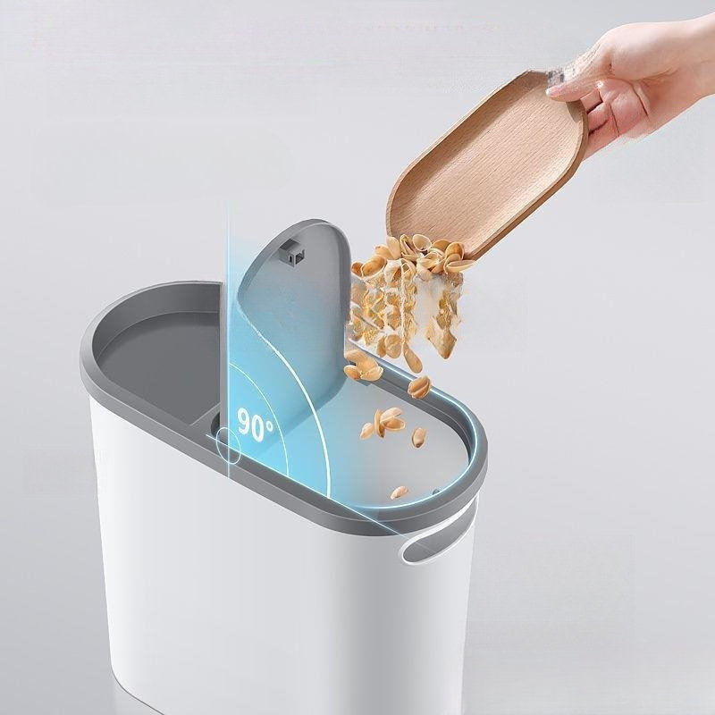 눌러서 여는 슬림형 휴지통, 좁은 틈에 끼우는 수납함  - Compost Bin Countertop 리뷰 및 가격