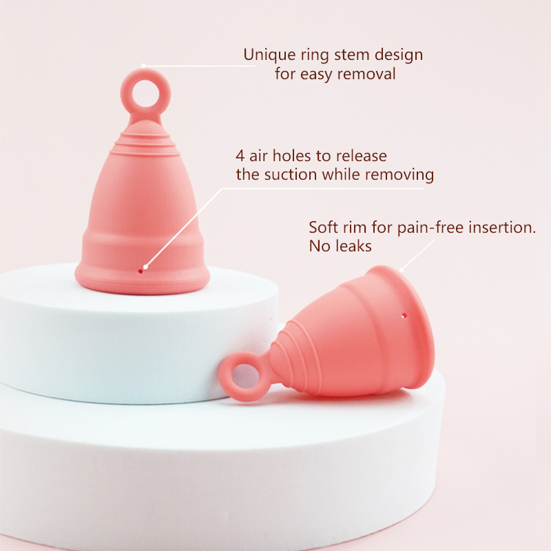 살균 컵 포함 저자극성 생리컵, 여성용 의료용 실리콘  - Menstrual Cup Silicone 리뷰 및 가격