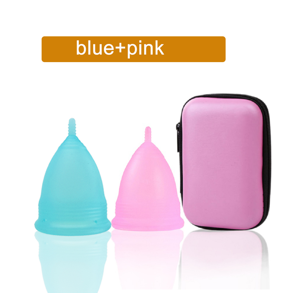 2Pcs 여성 월경 컵 의료 실리콘 질 컵 재사용 가능 - Menstrual Cup Silicone 리뷰 및 가격