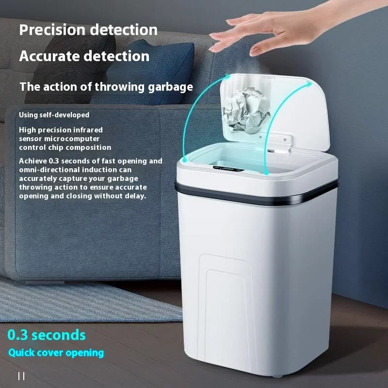 15L 스마트 쓰레기통 자동 센서 쓰레기통 터치리스 빈 - Compost Bin Countertop 리뷰 및 가격