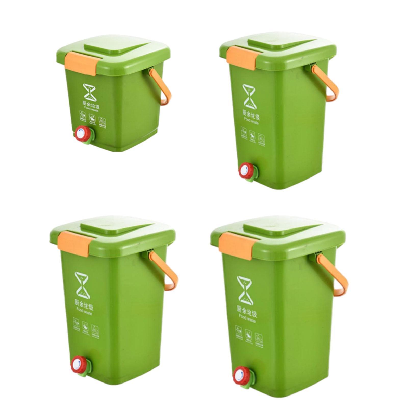 주방 퇴비 통 쓰레기통 넓은 직경의 두꺼운 세련된 쓰레 - Compost Bin Countertop 리뷰 및 가격