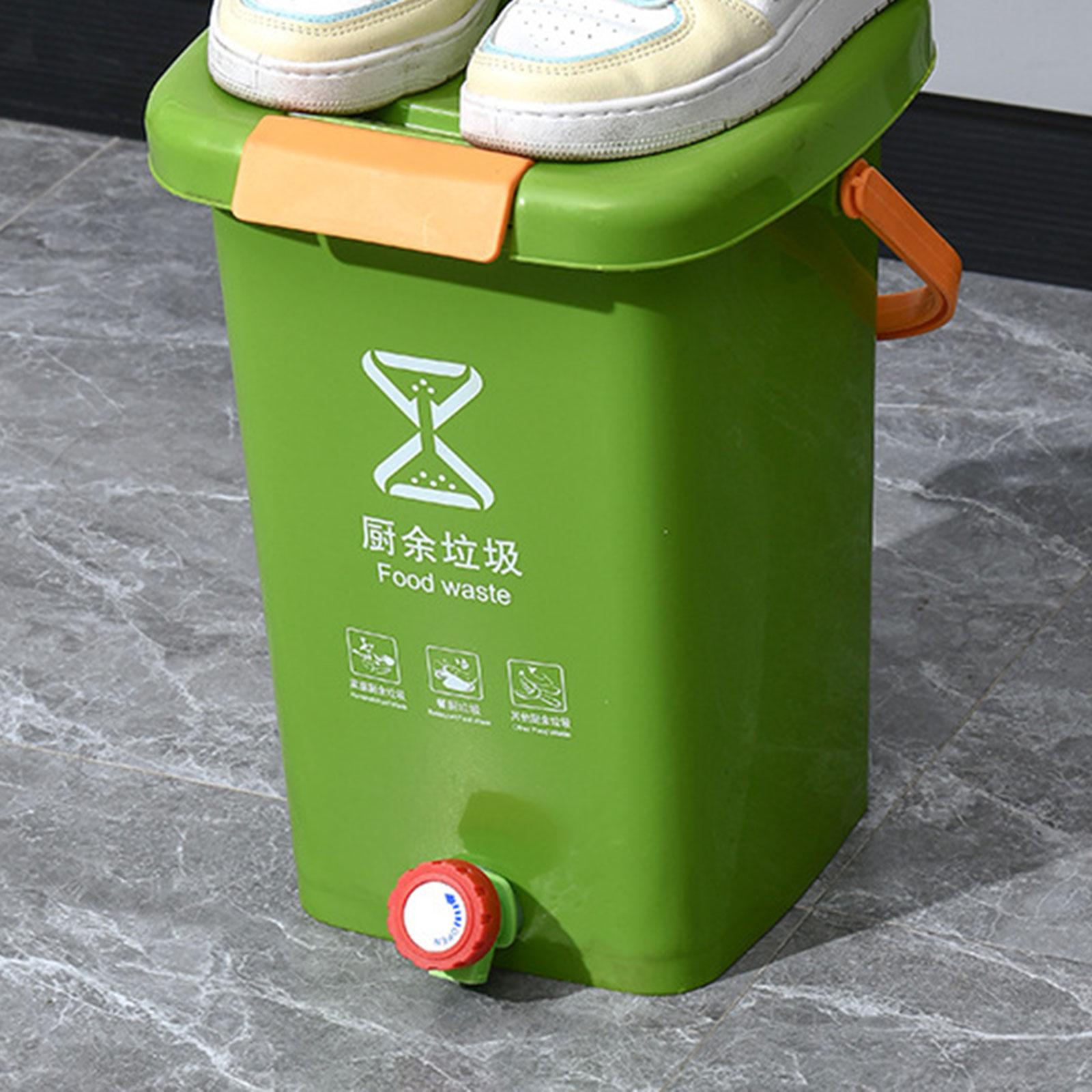 주방 퇴비 통 쓰레기통 넓은 직경의 두꺼운 세련된 쓰레 - Compost Bin Countertop 리뷰 및 가격