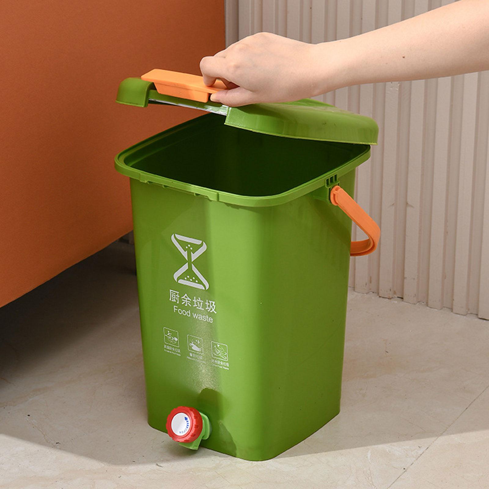 주방 퇴비 통 쓰레기통 넓은 직경의 두꺼운 세련된 쓰레 - Compost Bin Countertop 리뷰 및 가격