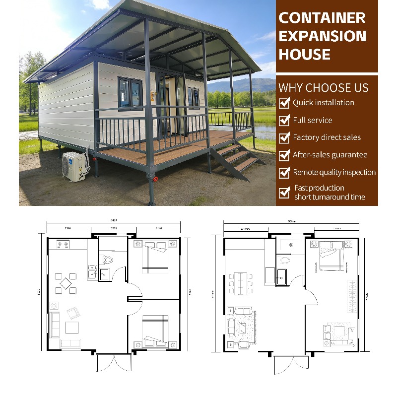 맞춤형 지속 가능한 네덜란드 디자인 확장형 컨테이너 하 - Sustainable Living Home 리뷰 및 가격