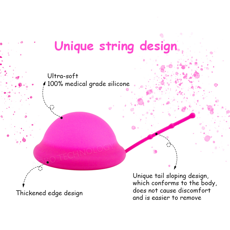 코드가있는 여성 월경 디스크 재사용 가능한 의료용 실리 - Menstrual Cup Silicone 리뷰 및 가격