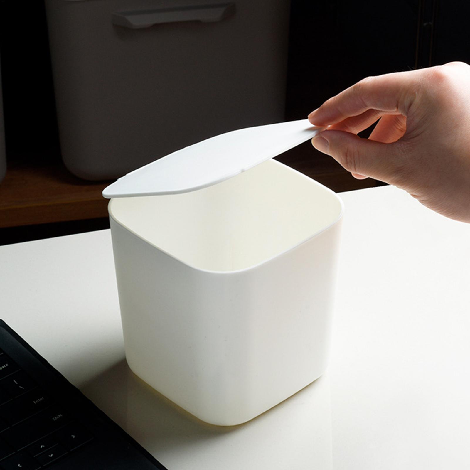 뚜껑이 있는 미니 쓰레기통, 사무실 책상, 침실, 자동 - Compost Bin Countertop 리뷰 및 가격