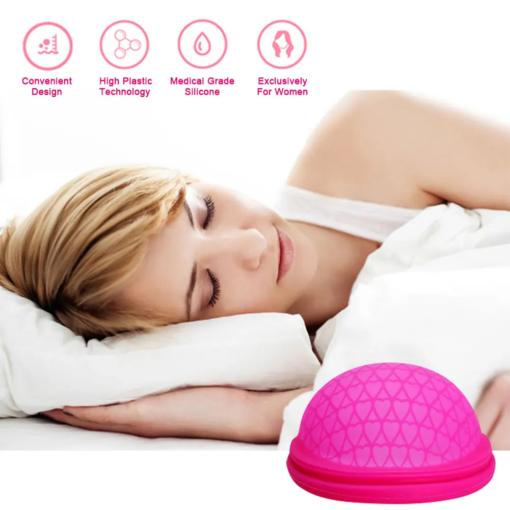 월경 컵 부드러운 실리콘 초박형 살균 재사용 가능한 월 - Menstrual Cup Silicone 리뷰 및 가격